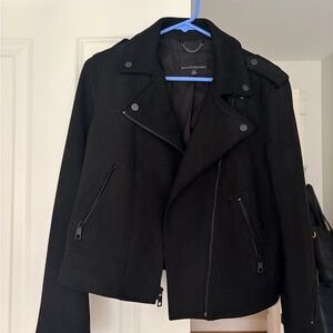 Banana Republic Black Leather Jacket